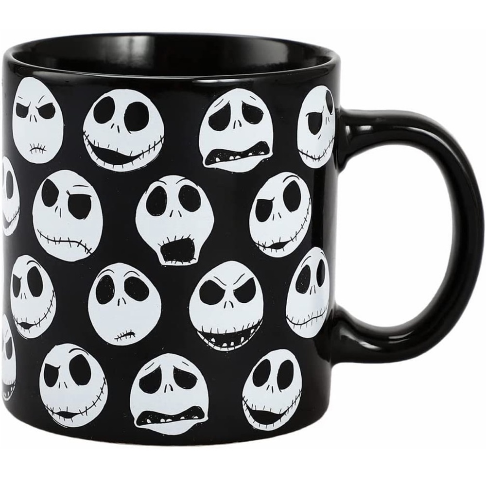 Disney Tim Burtons The Nightmare Before Christmas Jack Expressions Ceramic Mug